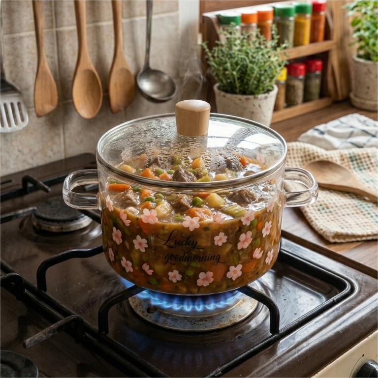 OLLA BOROCILICATO FLORES 1.5L