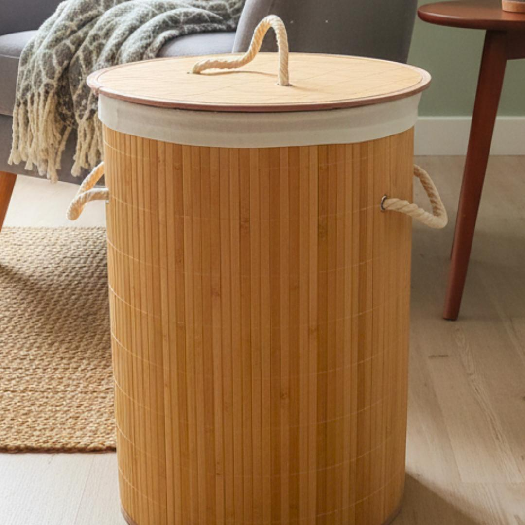 CESTA DE BAMBÚ
