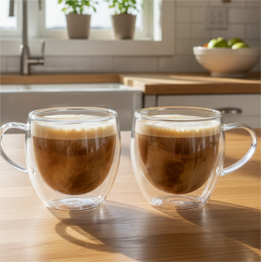 TAZAS SOFISTICADAS X4
